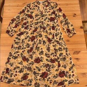 Zara floral dress